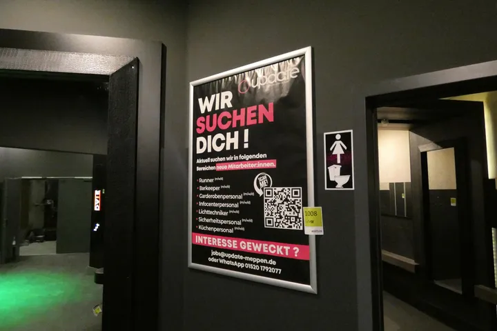Alurahmen mit Poster Maße in cm ca. 63 x 88